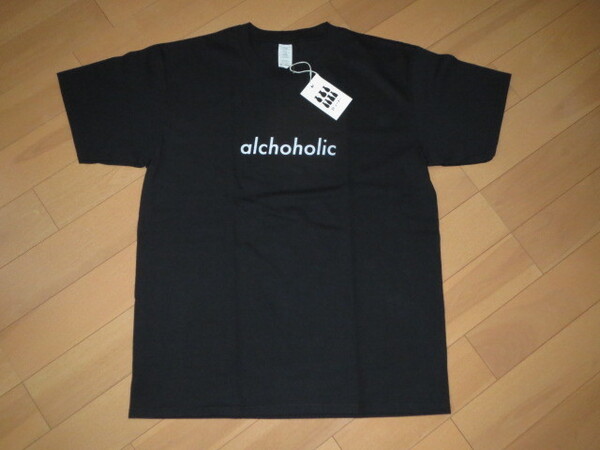 送料無料発送 特価即決 ビッグサイズ 2XL XXL alchoholic 2F ツーフー BLACK プリントTシャツ 正規品 新品未使用 タグ付き 人気完売サイズ