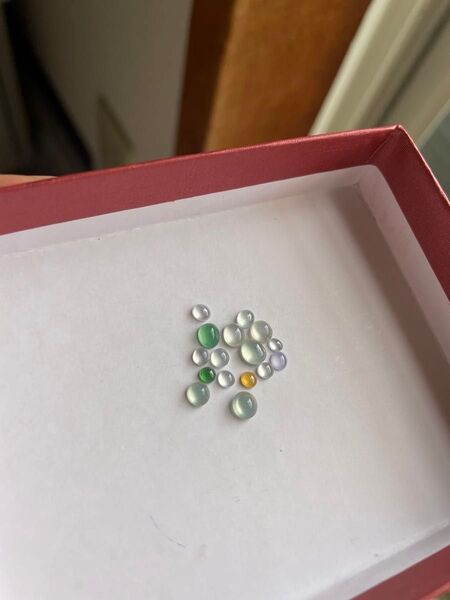 新入荷 翡翠 裸石 ルース 氷種 2mm〜5mm