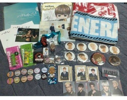 GENERATIONS from EXILE TRIBE タオル 缶バッジ EXILE