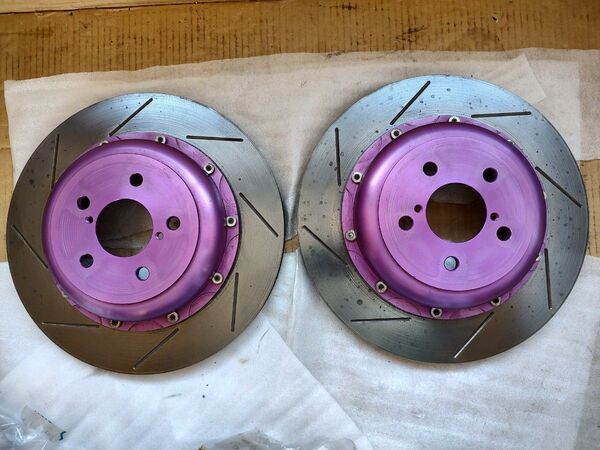 インプレッサ GC8 Bremboキャリパー 316Φ 3ピースローター GDBブレンボキャリパー