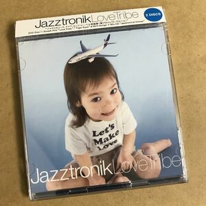 2CD■Jazztronik/Love Tribe + Jazztronica!! Annex(Mix CD) 帯付■ジャズトロニック/ラブトライブ 野崎良太■Tiger Eyes Monday満ちる