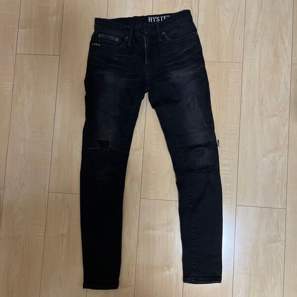 ヒステリックグラマー KPR加工 スキニーデニムパンツ