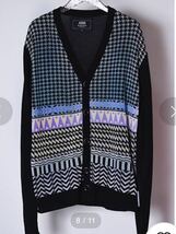 ANREALAGE アンリアレイジ ニットカーディガン PHOTOCHROMIC JACQUARD CARDIGAN women's SIZE38_画像7