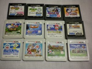 3DS+DS ドラえもん のび太の南極カチコチ大冒険+奇跡の島+宇宙英雄記+大魔境+ひみつ道具+日本誕生+宝島 お得12本セット (ソフトのみ)