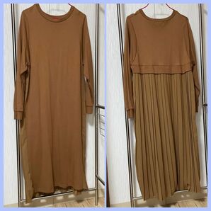 grove ワンピース バックプリーツ M