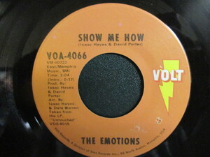 The Emotions ： Show Me How 7'' / 45s ★ Soul / Funk ☆ c/w Boss Love Maker // 5点で送料無料