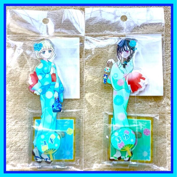 新品 わんだふるぷりきゅあ 夏めくわんだふる! アクリルスタンド ユキ まゆ