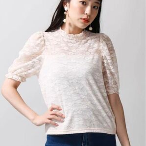 WEGO ウィゴー パフスリーブレースTシャツ