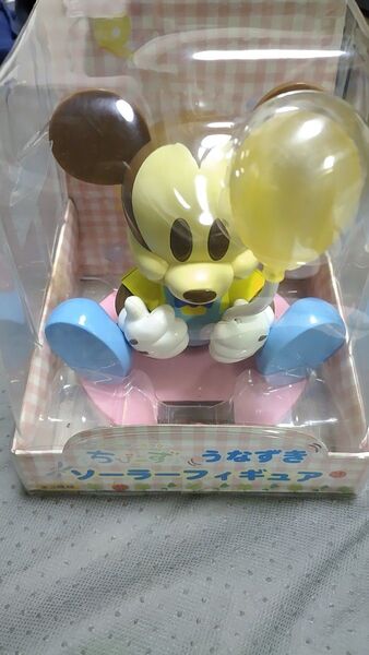 ちびーず うなずき ソーラーフィギュア 未開封品 ゆらゆら 子供 ミッキー セガ プライズ Disney ディズニー