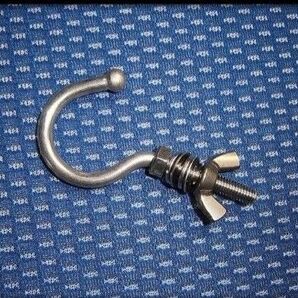 新品 自作に最適 SUS 荷掛け用フック M6 ピトン 竿受け 上物 グレ チヌ 磯釣り 荷掛け