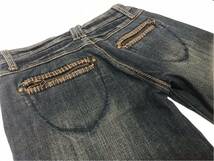 新品 未使用 Dixie JEANS デニムパンツ ジーンズ ハーフパンツ サイズ 36 花柄【32-19314】_画像5