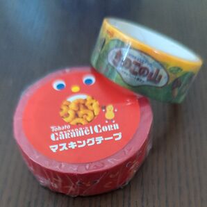 キャラメルコーン マスキングテープ Tohato サカモトマステ 明治きのこの山 マステ