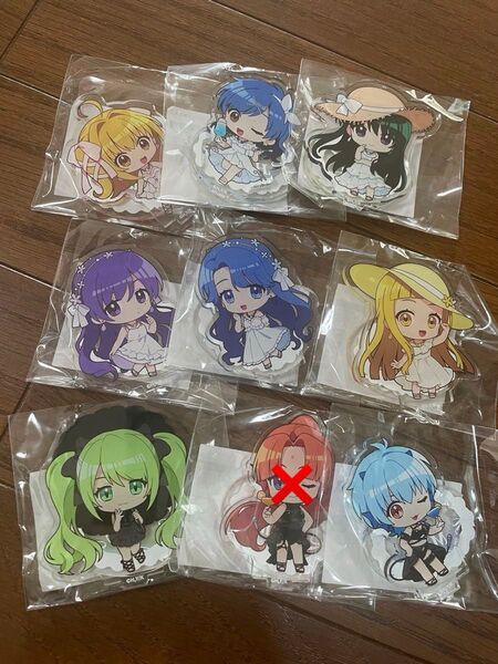 ぴちぴちピッチ 楽天コレクション アクスタ 8点セット