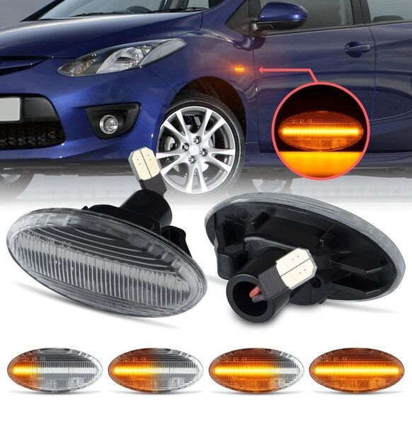 LED サイド マーカー マツダ適用 LW系 LY系 MPV BK系 BL系 アクセラ GY系 GG系