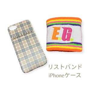 E-girls iPhoneケース まとめ売り ライブグッズ リストバンド iPhone スマホケース リストバンド男女兼用