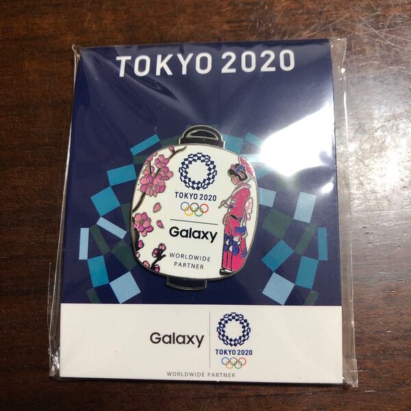 ギャラクシー 東京2020ピンバッジ
