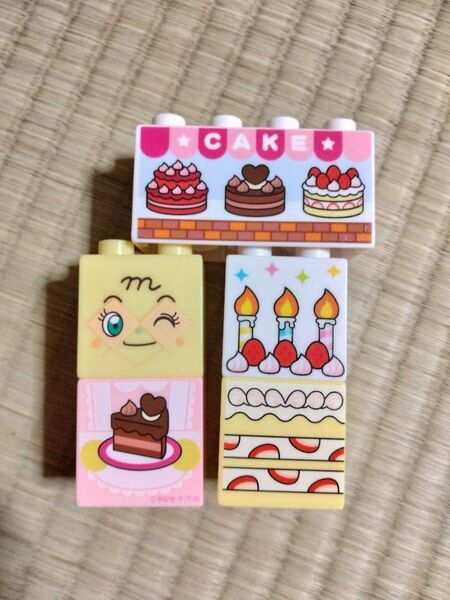 メロンパンナちゃん ブロックラボ ケーキ屋さん