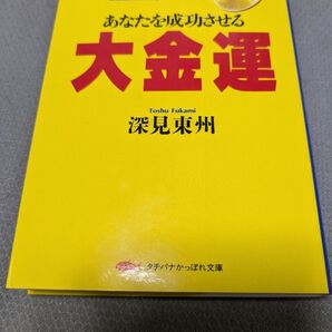 【値下げ】大金運 あなたを成功させる (タチバナかっぽれ文庫) 深見東州/著