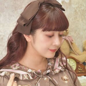 axes femme kawaii 青木美沙子 斜めリボンカチューシャ新品未開封 ヘアアクセサリー