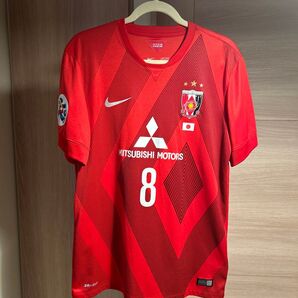 浦和レッズ 2015ACL ユニフォーム 柏木 サイン入り