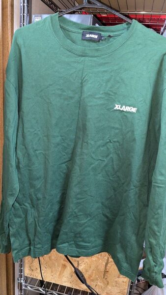 XLARGE ロンT Tシャツ ワンポイント プリント