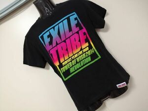 kkyj3030 ■ EXILE TRIBE PERFECT YEAR2014 ■ Tシャツ カットソー トップス 半袖 コットン 黒 S