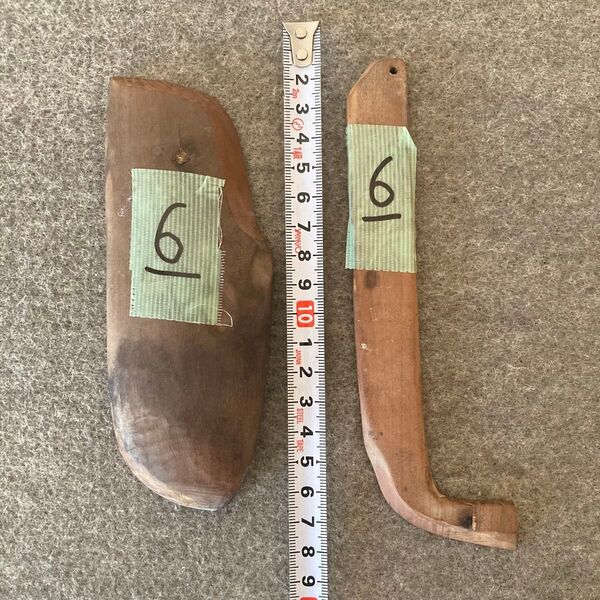 6番 陶芸 コテ こて ロクロ 古材 古道具 用具 レトロ アンティーク DIY