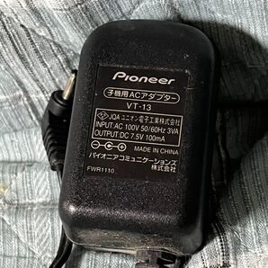 ジャンク Pioneer VT-13 ACアダプター 7.5V 100mA