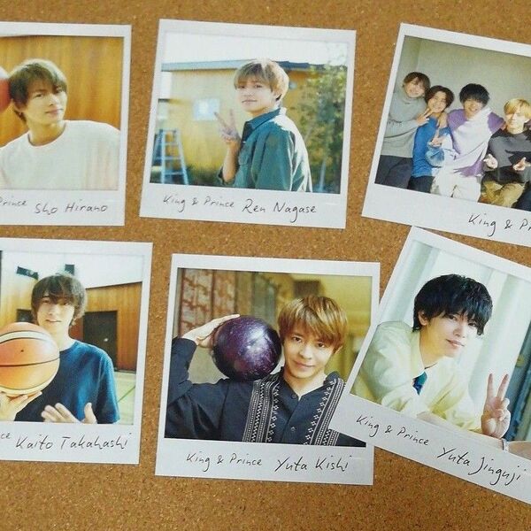 キンプリ King&Prince インスタント写真風フォトカード