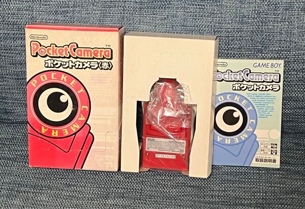 【当時物希少品】新品 ゲームボーイ用ポケットカメラ赤