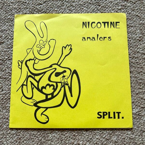 NICOTINE ニコチン I wanna be loved by you EP 7inch レコード