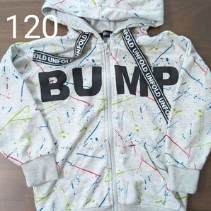 フルジップ パーカー 120 BIGシルエット