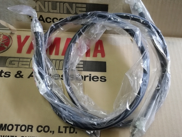 paypayRZ250 RZ350 YAMAHA 4L3 純正 スピード メーター タコ メーター ワイヤー ケーブル セット
