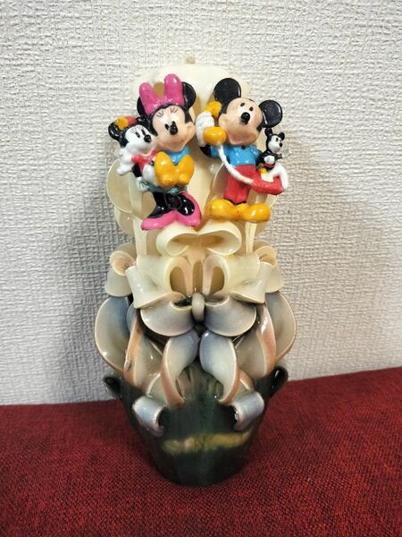 【希少】ディズニー ミッキー&ミニー キャンドル candle