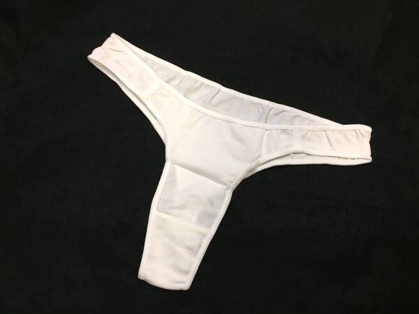 ラスト陸上競技用ハイレグT フロントアンダーショーツタンガ S オールホワイト