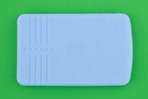 マツダ（MAZDA）・3ボタン・カード型アドバンストキー（スマートキー）用シリコンカバーケース★★ライトブルー色（薄い青色）_画像2
