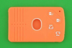  Mazda (MAZDA)*4 button * card type advanced key ( smart key ) for silicon cover case ** orange color 