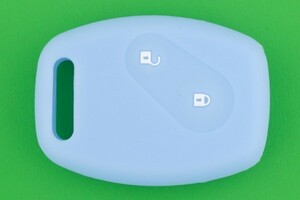ホンダ（HONDA）・2ボタン・キーレスリモコン用シリコンカバーケース★★ライトブルー（薄い青色）　　　※フィット（fit）・インサイト等