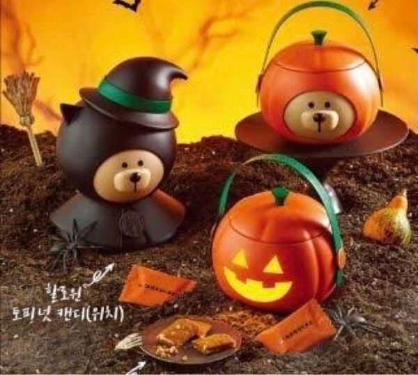 【!希少!】ハロウィン スターバックス ジャックオーランタン バケツ 韓国
