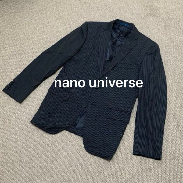ナノユニバース nano universe テーラードジャケット シングル メンズ M