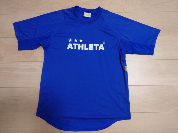 ATHLETA アスレタ 府ロクSC プラクティスシャツ Lサイズ 青 ブルー 中村憲剛 澤穂希 FUROKU 府中市 フットサル