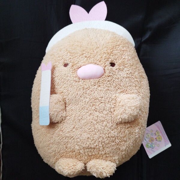 すみっコぐらし 天使なえびてんおおきなころっとぬいぐるみBIG とんかつ 新品 未使用