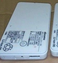 ドコモ 純正 モバイルバッテリー 充電器 ポケットチャージャー