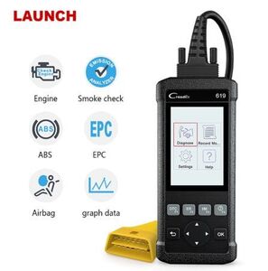 * free shipping!Launch Japanese * breakdown diagnosis scanner EPB/BMS/DPF/SAS/ABS exhaust oil reset attaching technni car n scan tool [a1950]