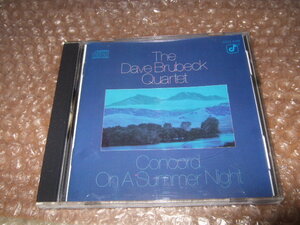 CD デイヴ・ブルーベック　コンコードの夏の夜