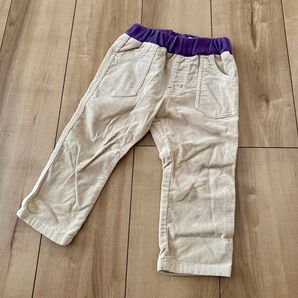 コーデュロイ 柔らか ベージュ ズボン パンツ