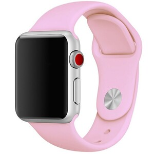 【本体サイズ38・40mm用】【22-ガールパウダー】Apple Watch シリコン スポーツバンド アップルウォッチ【Series1.2.3.4.5.6.SE対応】