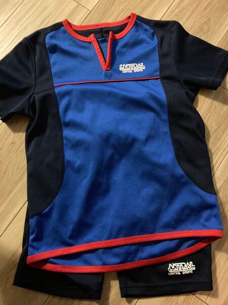 セントラル 130 上下セット セントラルスポーツ 体操着 体操服 ユニフォーム ハーフパンツ 上下