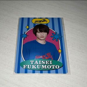 福本大晴 プロフィールカード