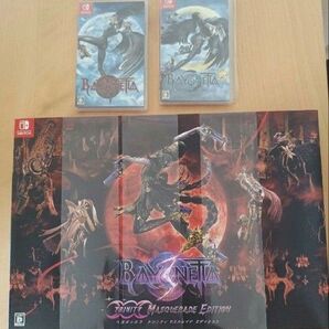 新品・未開封 ベヨネッタ BAYONETTA Switch 1,2,3特別限定セットSwitchソフト三本セット